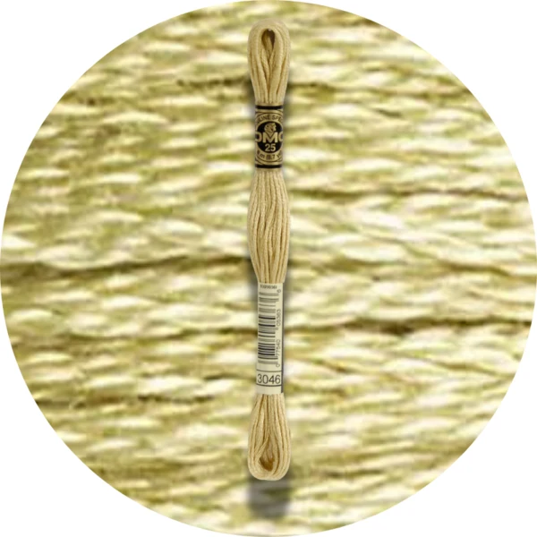 DMC Mouliné Spécial 25 Broderigarn, Ensfarvet, Neutrale nuancer